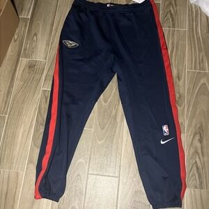 New‎ Orleans Pelicans Nike Athletic Pants NBA DriFit Mens Size 2XL XXL TALL Navy